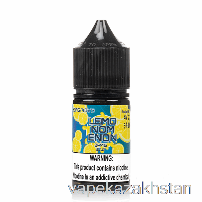 Vape Smoke Lemonomenon Salt - Nomenon E-Liquids - 30mL 48mg